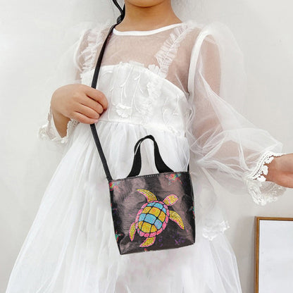 5D Diamond Painting Handbag DIY Canvas Shopping Storage Bag Foldable Tote