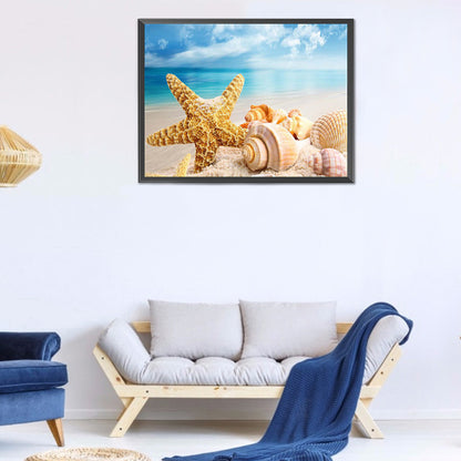 Sea ??Shells - Full Round Drill Diamond Painting 40*30CM