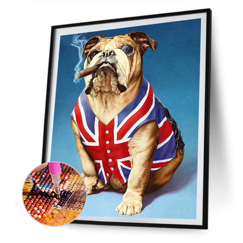 Mizi Flag Clothes Starling - Full Round Drill Diamond Painting 30*40CM