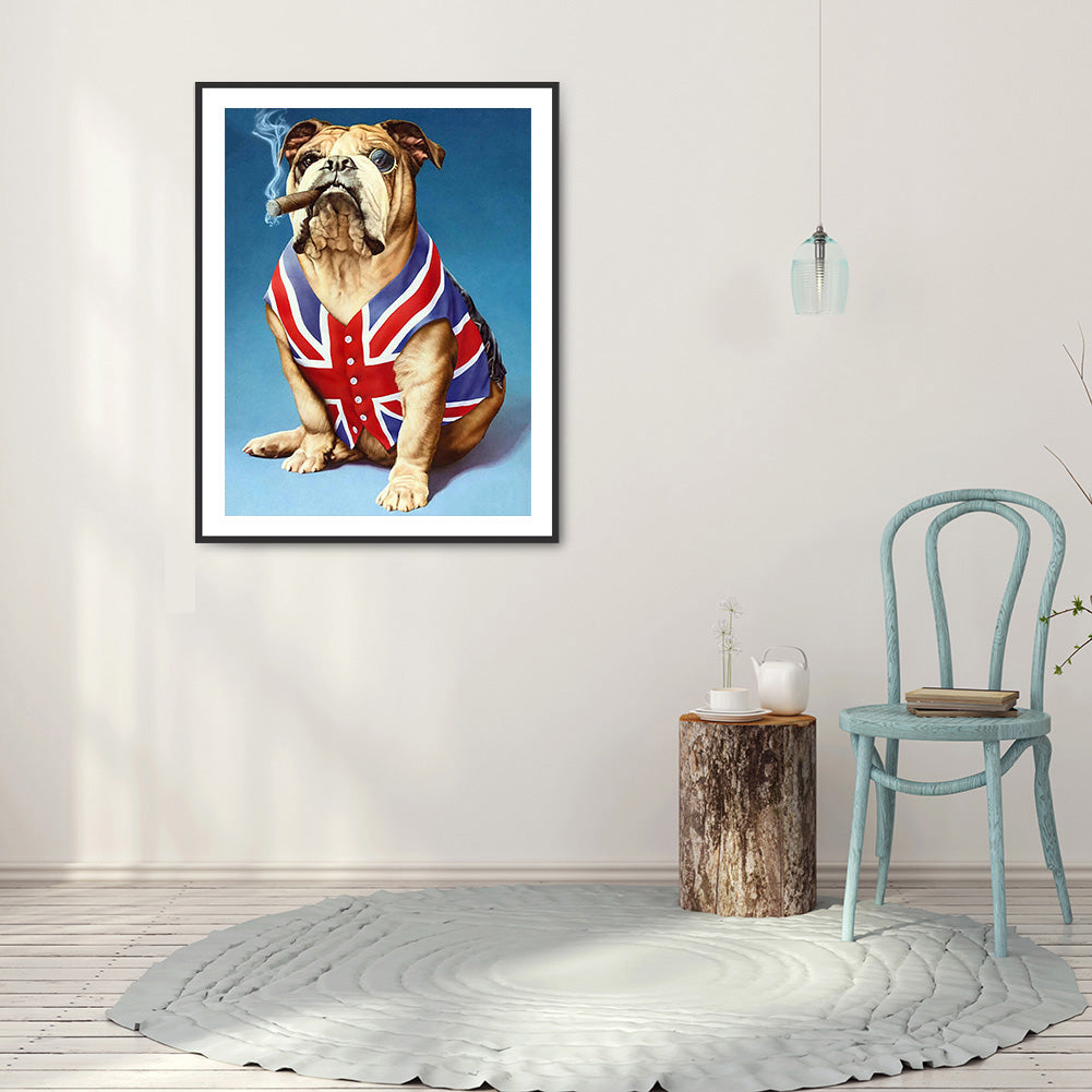 Mizi Flag Clothes Starling - Full Round Drill Diamond Painting 30*40CM