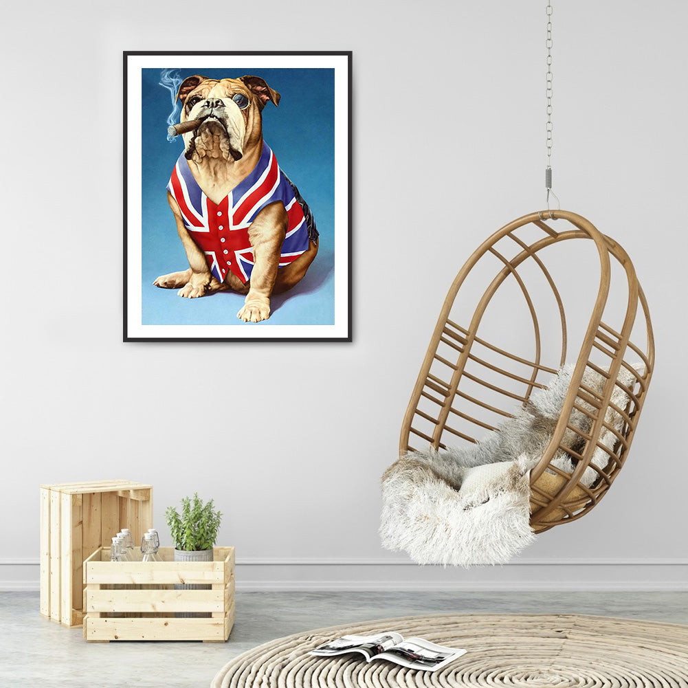 Mizi Flag Clothes Starling - Full Round Drill Diamond Painting 30*40CM