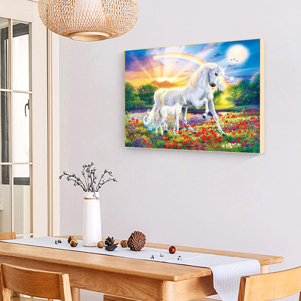 Horse - Full Round Drill Diamond Painting 40*30CM