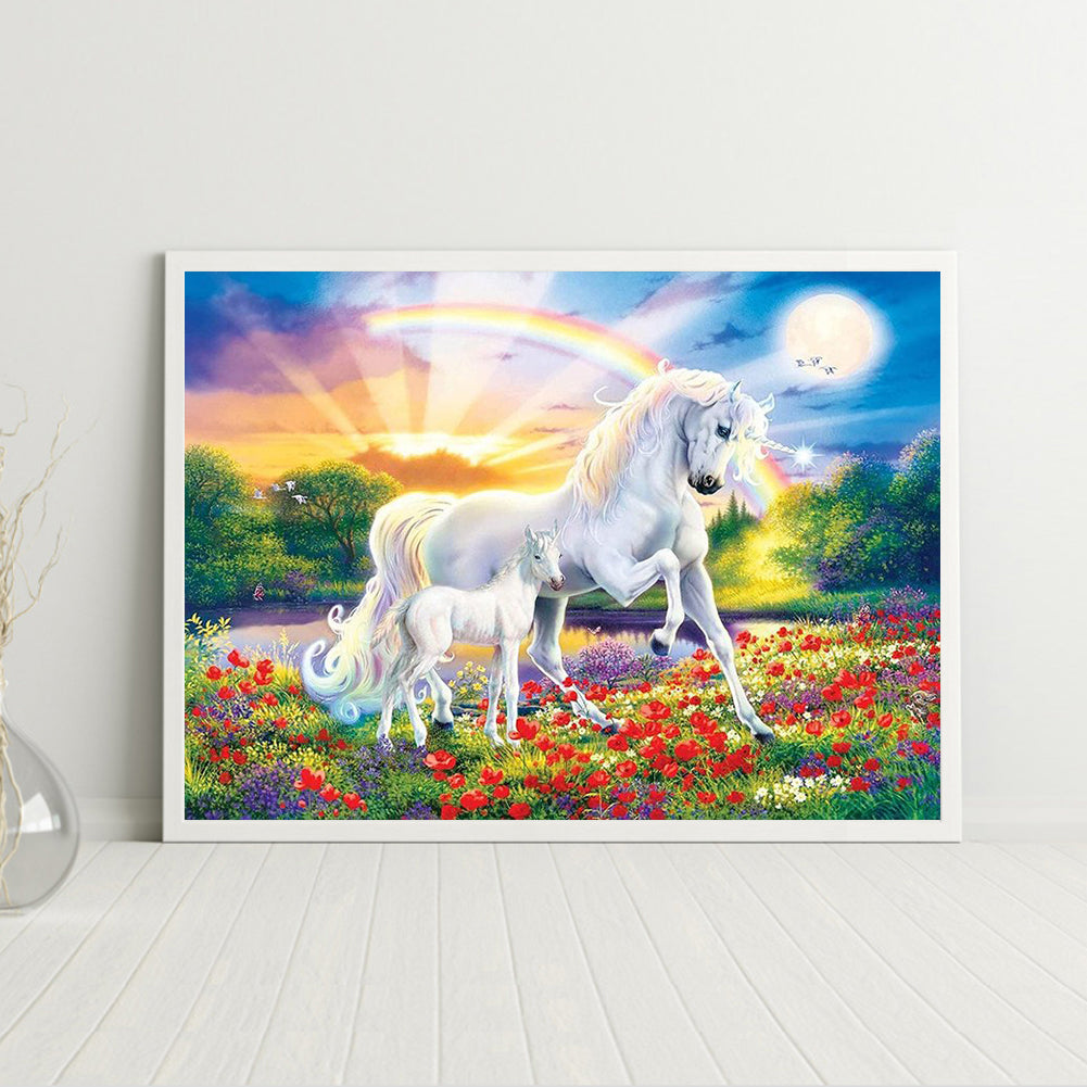 Horse - Full Round Drill Diamond Painting 40*30CM