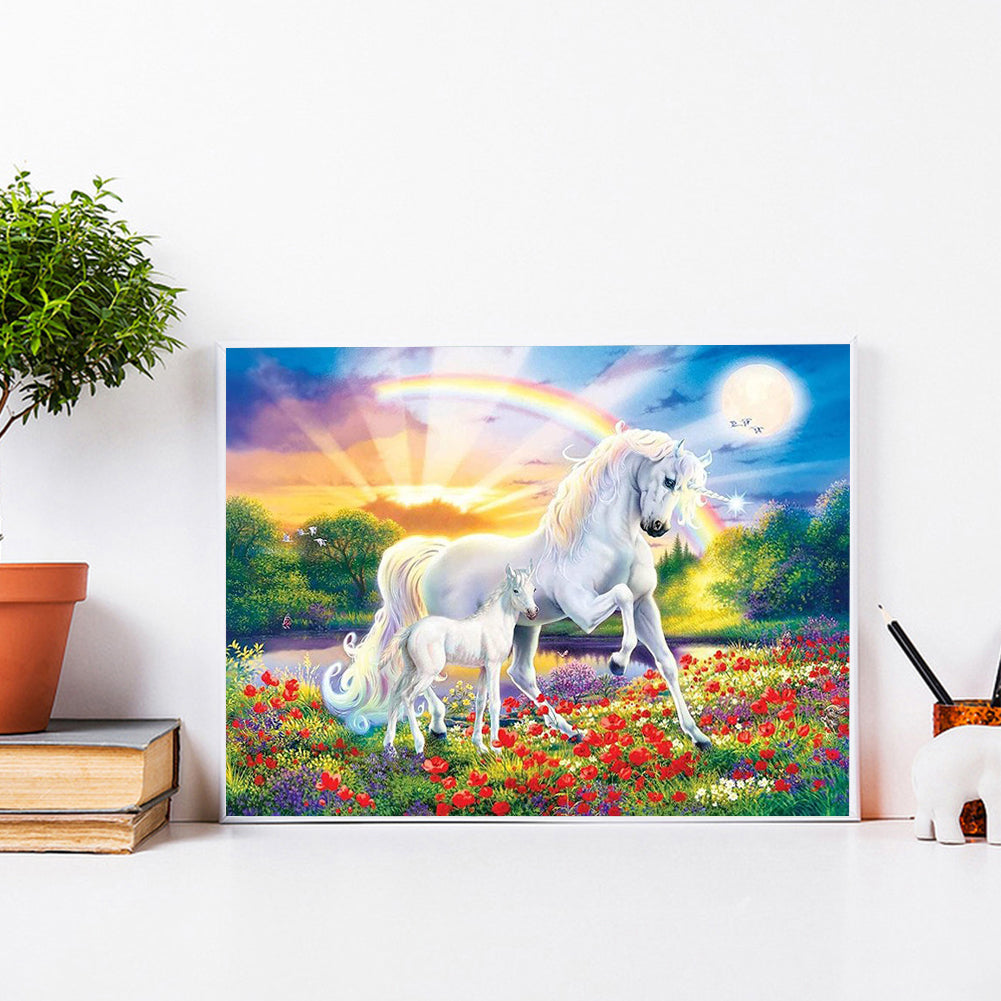 Horse - Full Round Drill Diamond Painting 40*30CM