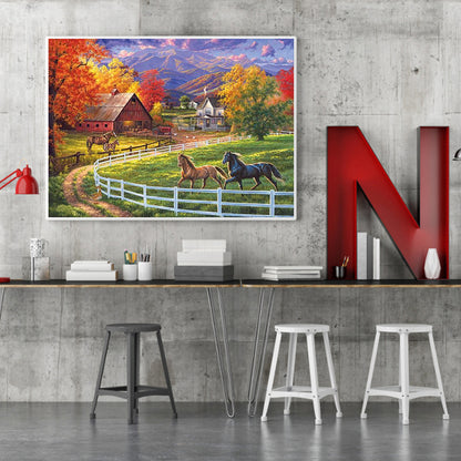 Manor - Full Round Drill Diamond Painting 50*40CM