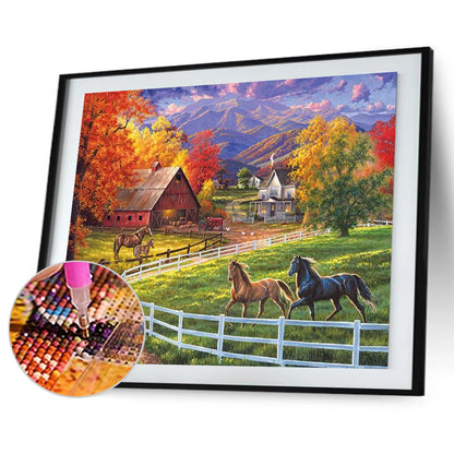 Manor - Full Round Drill Diamond Painting 50*40CM