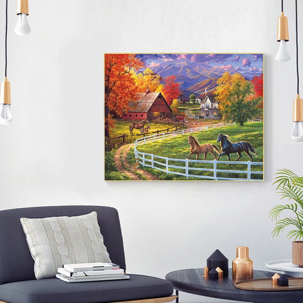 Manor - Full Round Drill Diamond Painting 50*40CM