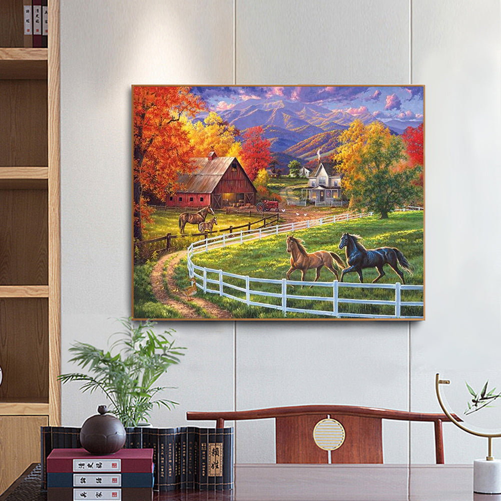 Manor - Full Round Drill Diamond Painting 50*40CM
