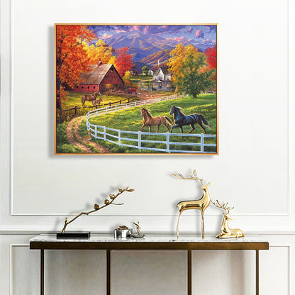 Manor - Full Round Drill Diamond Painting 50*40CM
