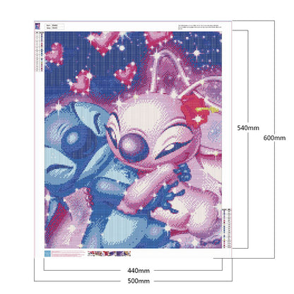 Stitch - Full Round Drill Diamond Painting 50*60CM