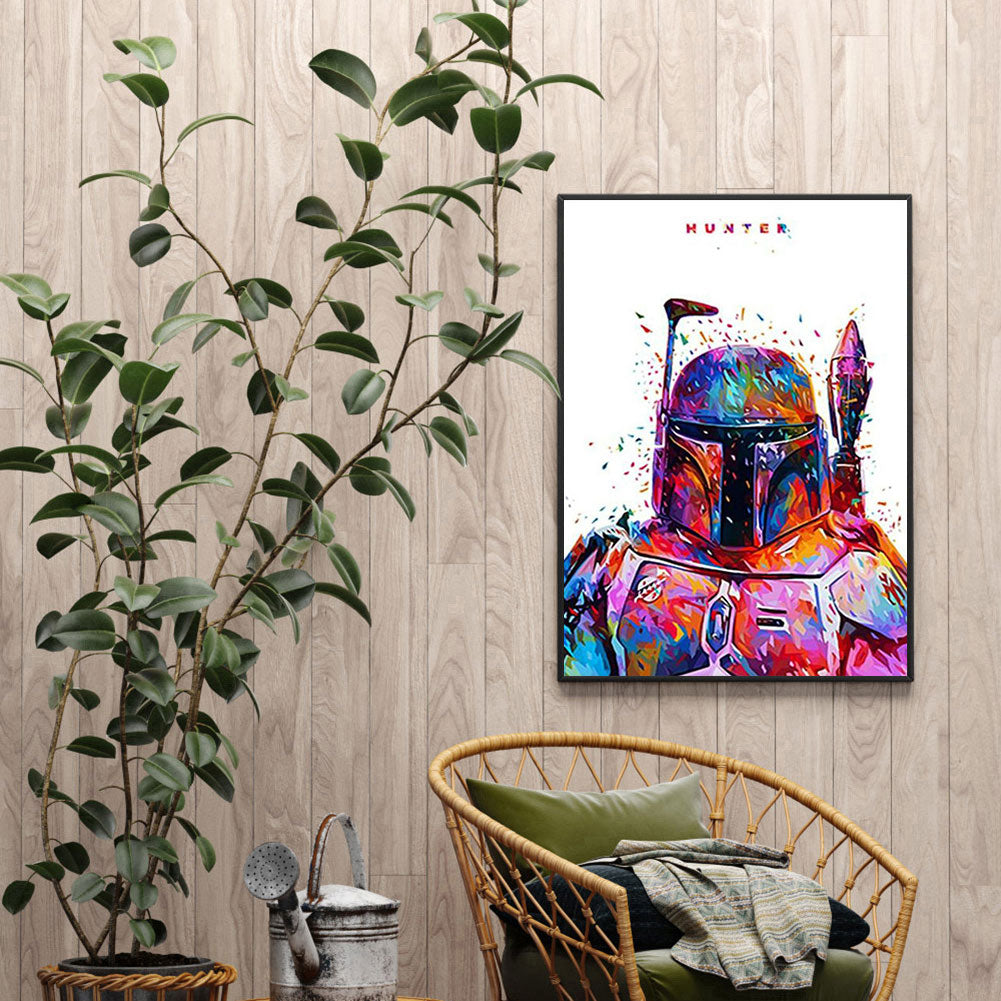 Alien - Full Round Drill Diamond Painting 30*40CM