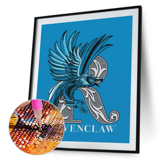 School Of Magic Badge - Full Round Drill Diamond Painting 30*40CM