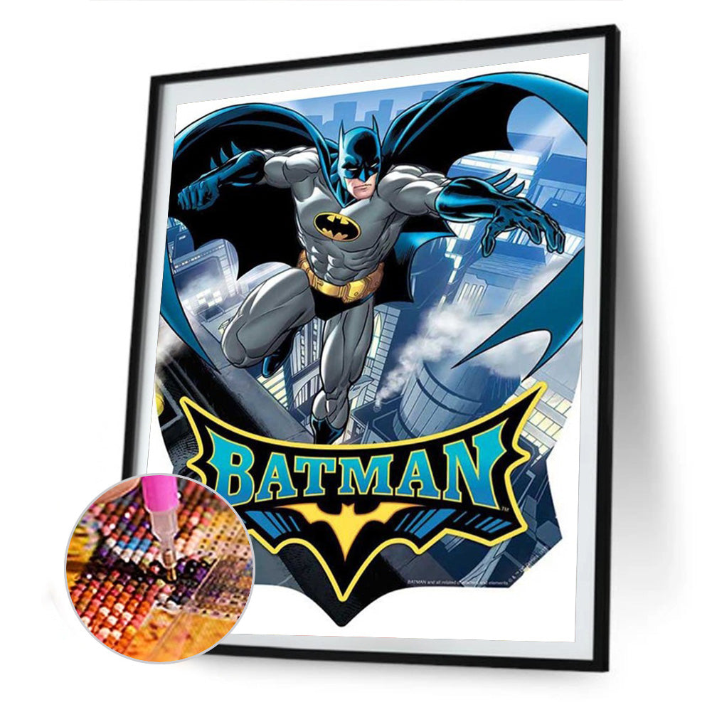 Batman - Full Round Drill Diamond Painting 30*40CM