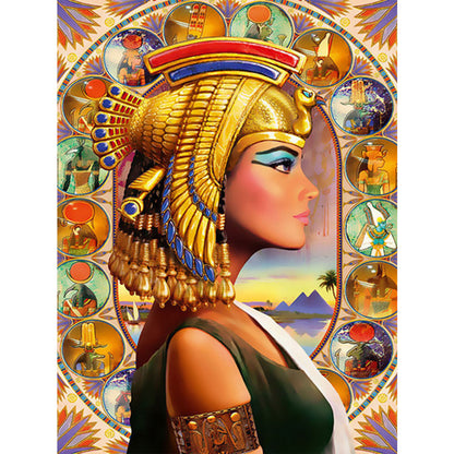Queen Of India - Full Round Drill Diamond Painting 30*40CM