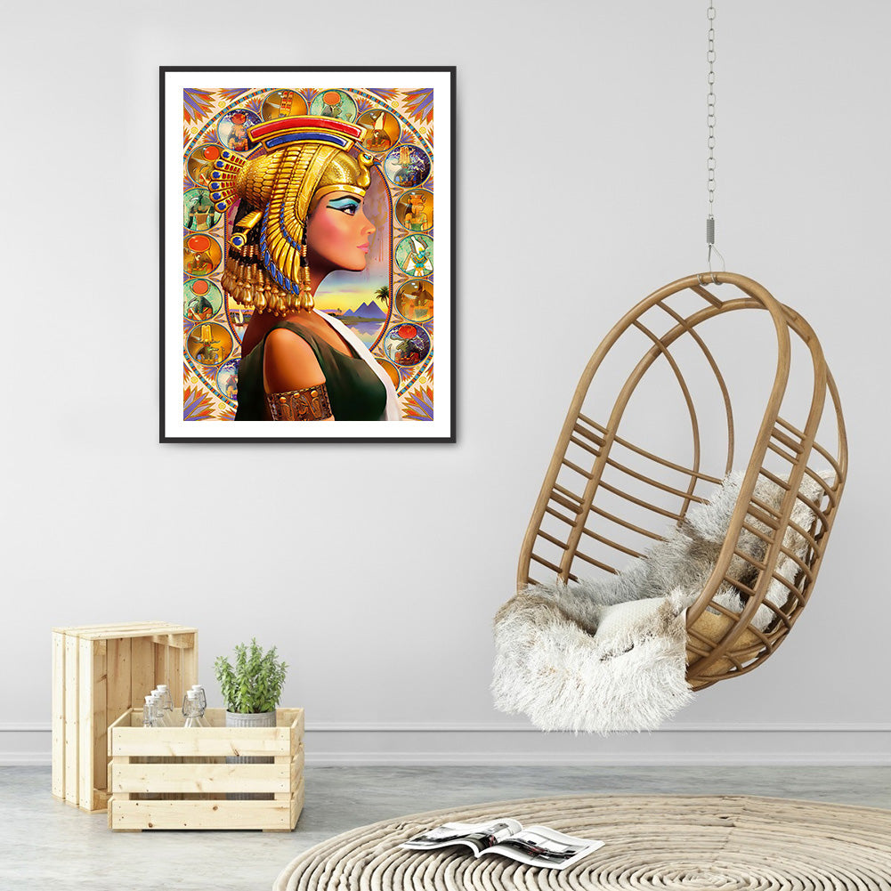 Queen Of India - Full Round Drill Diamond Painting 30*40CM