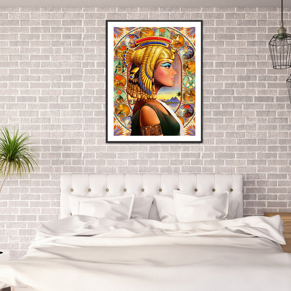 Queen Of India - Full Round Drill Diamond Painting 30*40CM