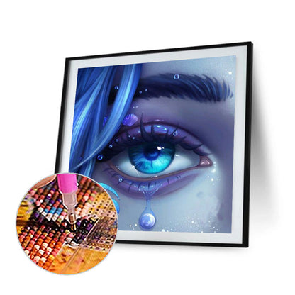Bright Eye Makeup - Full Round Drill Diamond Painting 30*30CM