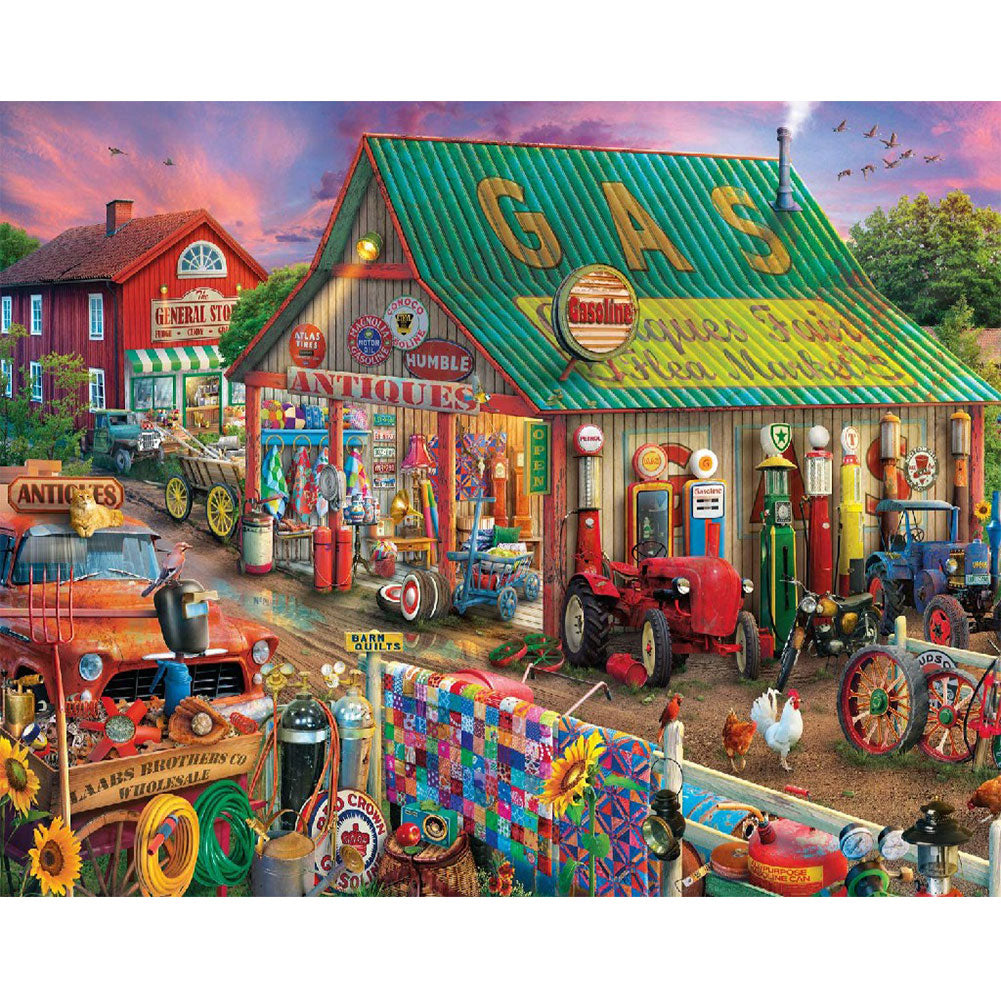 Shop Market - Full Round Drill Diamond Painting 50*40CM
