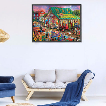 Shop Market - Full Round Drill Diamond Painting 50*40CM