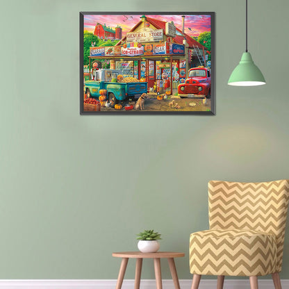 Shop Market - Full Round Drill Diamond Painting 50*40CM