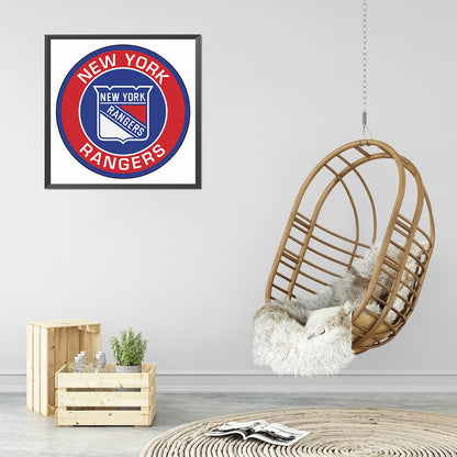 Team Logo - Full Round Drill Diamond Painting 40*40CM