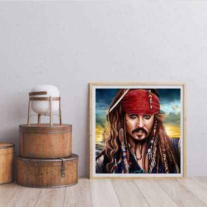 Pirate - Full Round Drill Diamond Painting 40*40CM