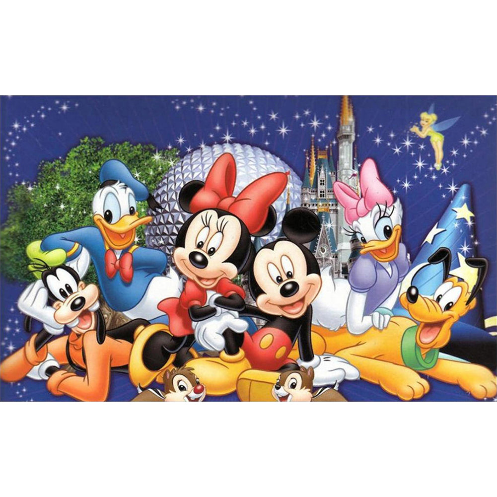 Disney - 11CT Stamped Cross Stitch 65*40CM