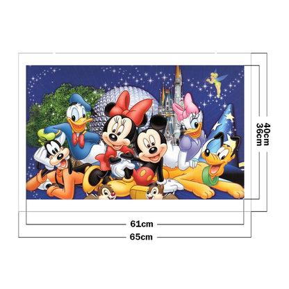 Disney - 11CT Stamped Cross Stitch 65*40CM