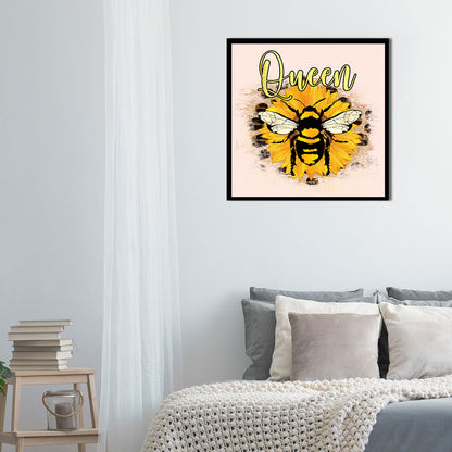 Bee - Full Round Drill Diamond Painting 50*50CM