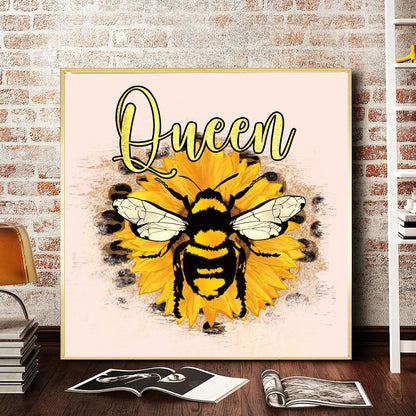 Bee - Full Round Drill Diamond Painting 50*50CM