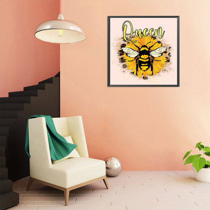 Bee - Full Round Drill Diamond Painting 50*50CM