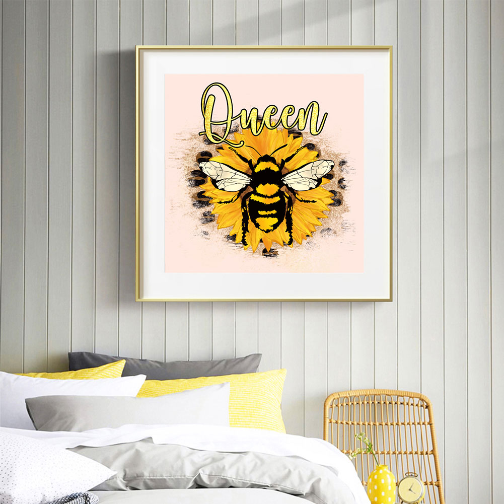 Bee - Full Round Drill Diamond Painting 50*50CM