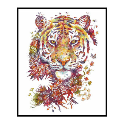 Tiger - 11CT Counted Cross Stitch 46*56CM