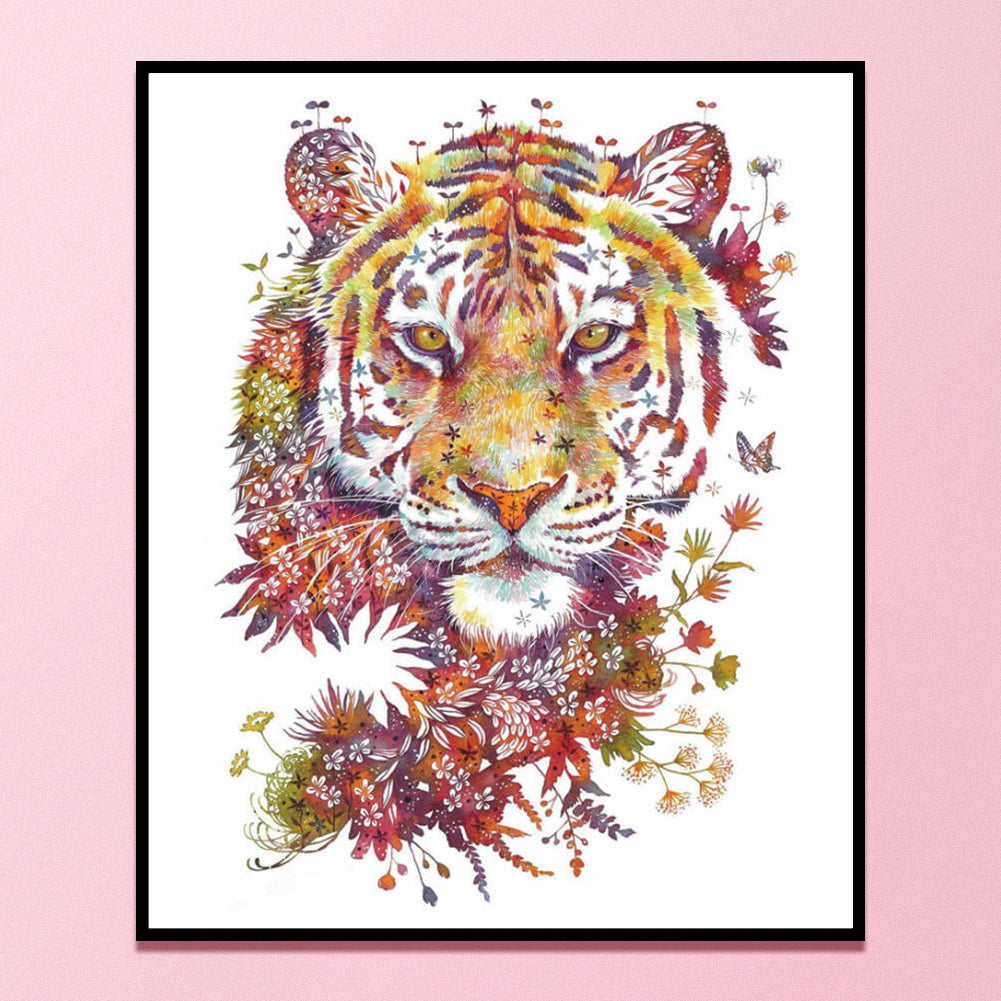 Tiger - 11CT Counted Cross Stitch 46*56CM