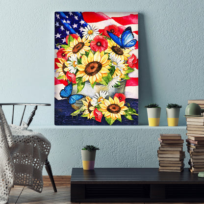 Butterfly - Full Square Drill Diamond Painting 30X40CM