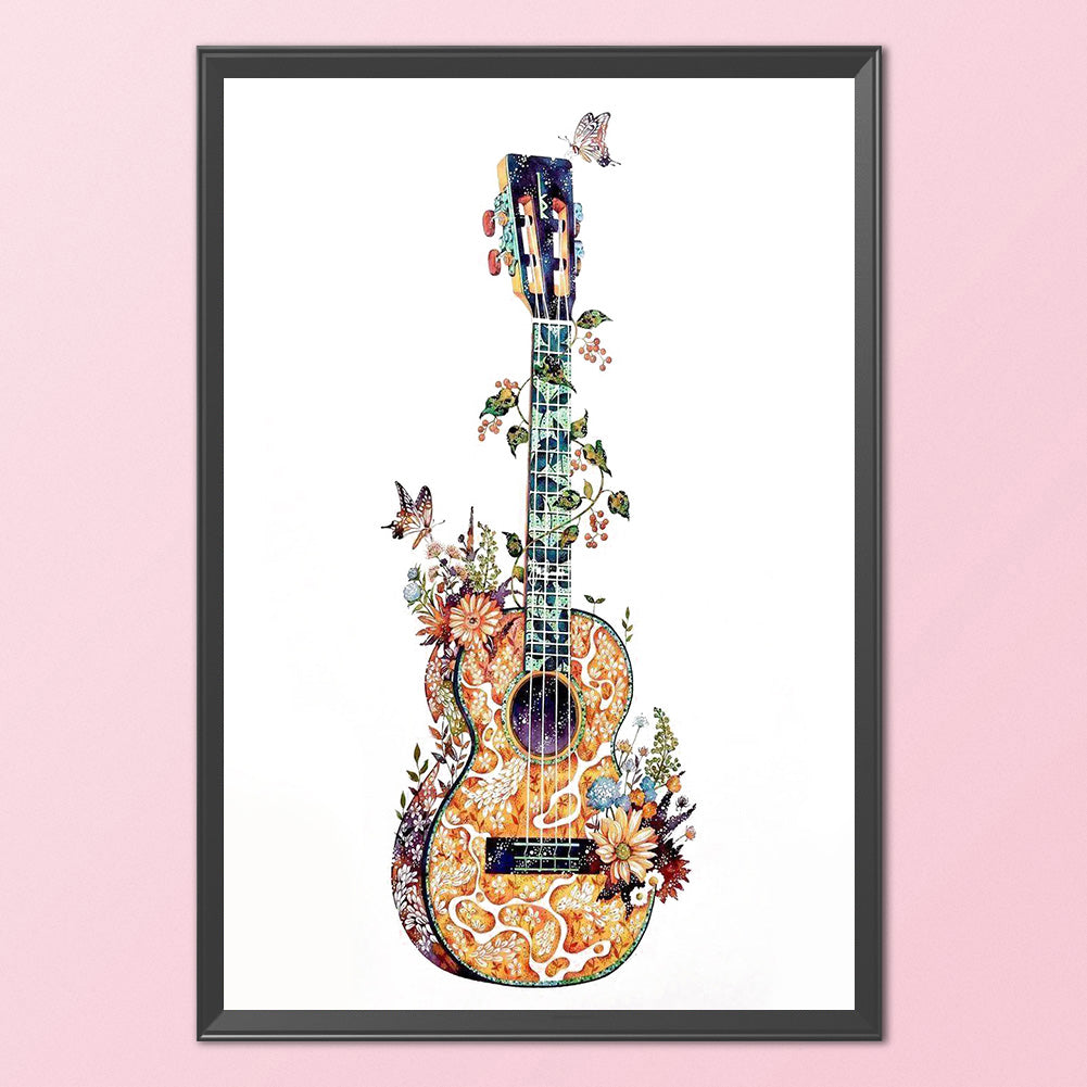 Guitar - 11CT Counted Cross Stitch 45*60CM