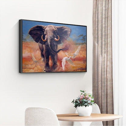 Elephant - Full Square Drill Diamond Painting 30X40CM