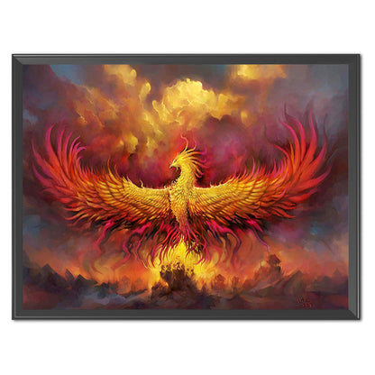 Phoenix Bird - 11CT Stamped Cross Stitch 50*40CM