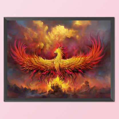 Phoenix Bird - 11CT Stamped Cross Stitch 50*40CM