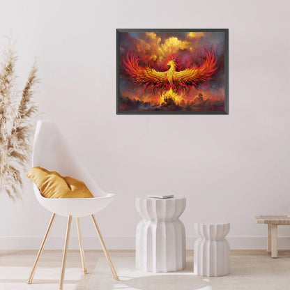 Phoenix Bird - 11CT Stamped Cross Stitch 50*40CM