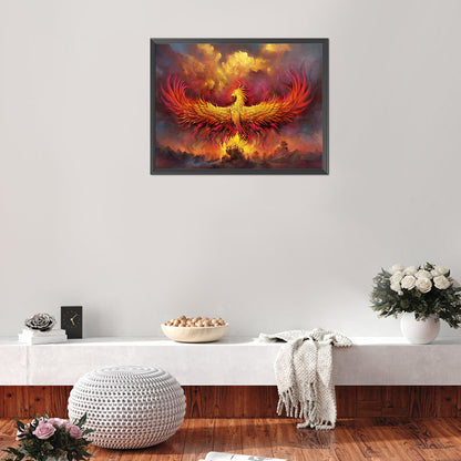 Phoenix Bird - 11CT Stamped Cross Stitch 50*40CM