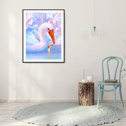 Swan - Full Round Drill Diamond Painting 30*40CM