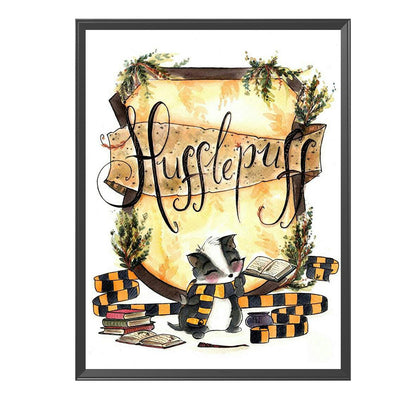 Harry Potter - Hufflepuff - 11CT Stamped Cross Stitch 30*42CM