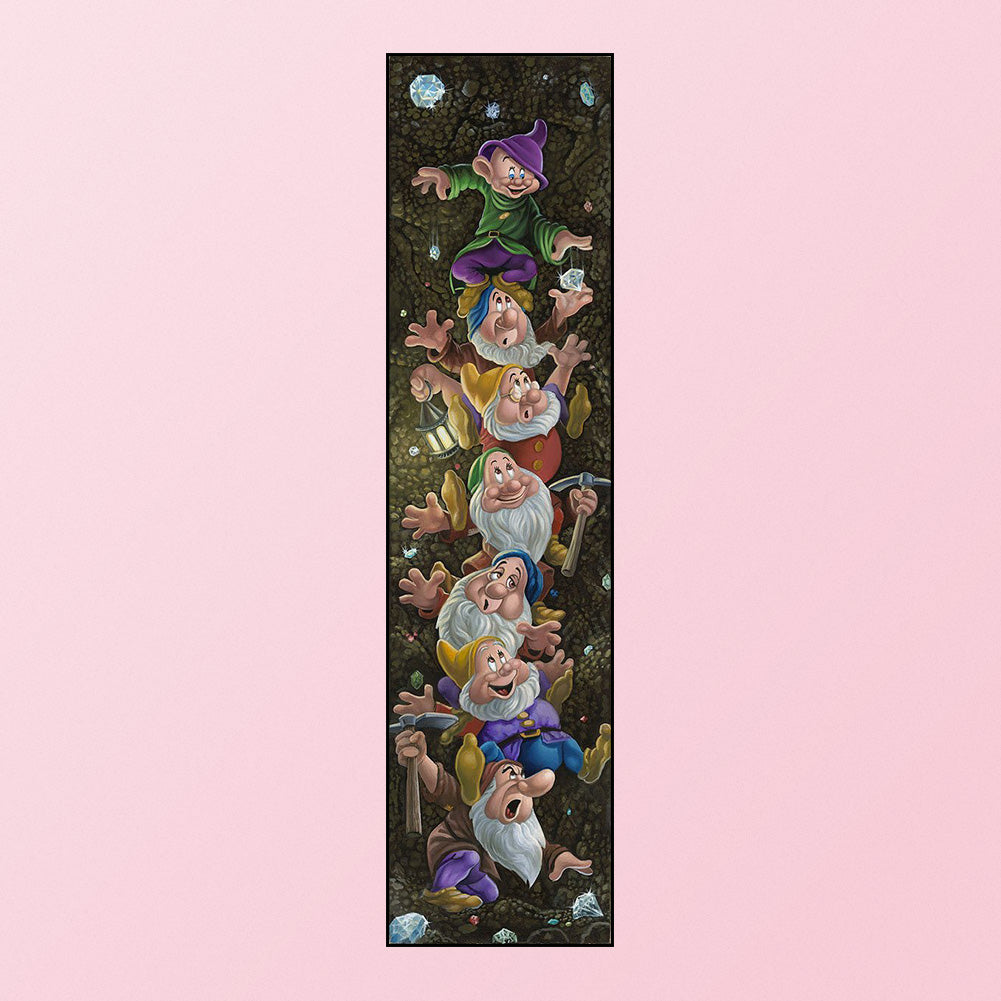 Disney - Dwarfs - 11CT Stamped Cross Stitch 30*120CM