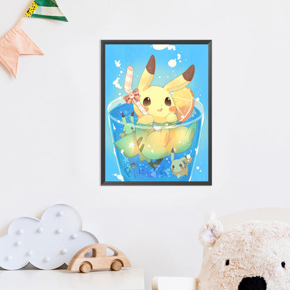 Pokemon - 11CT Stamped Cross Stitch 40*50CM