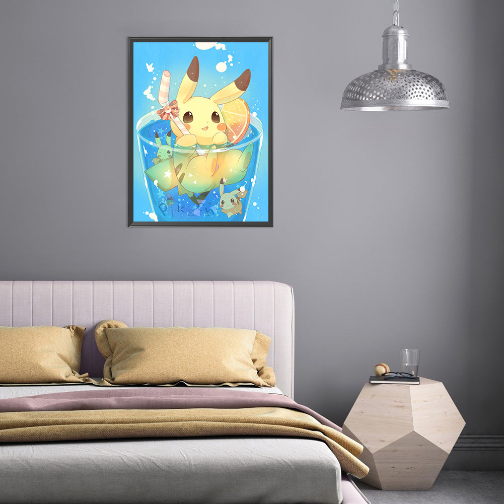 Pokemon - 11CT Stamped Cross Stitch 40*50CM