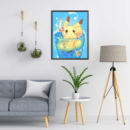 Pokemon - 11CT Stamped Cross Stitch 40*50CM