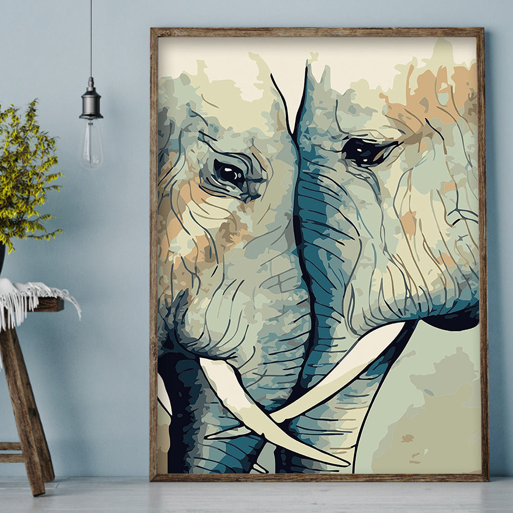 Elephant - Full Square Drill Diamond Painting 30X40CM