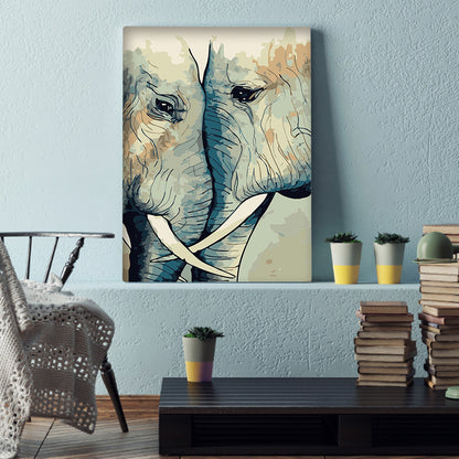 Elephant - Full Square Drill Diamond Painting 30X40CM