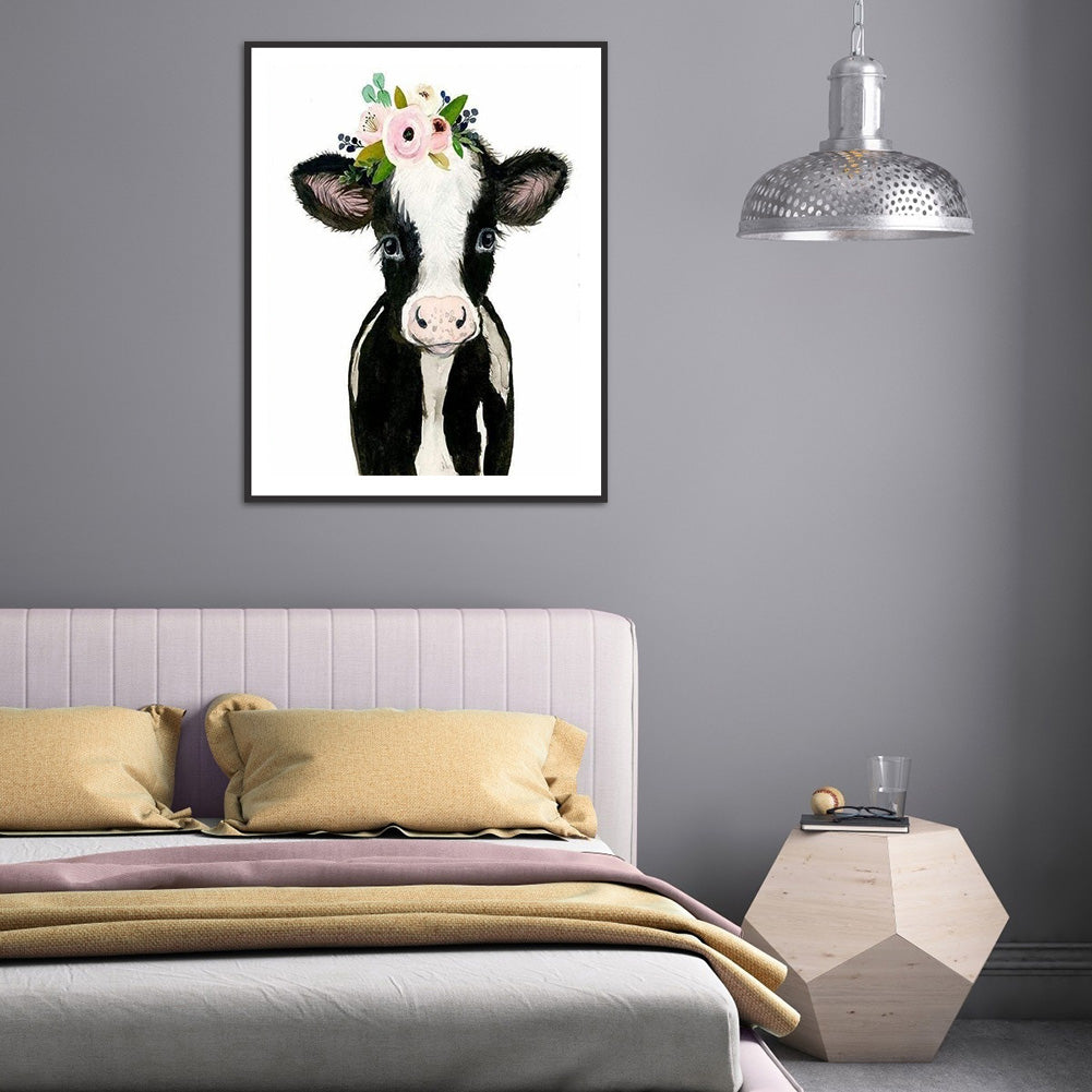 Cows - Full Round Drill Diamond Painting 30*40CM